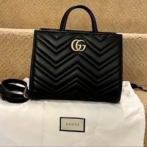 Authentic Gucci Marmont small tote.